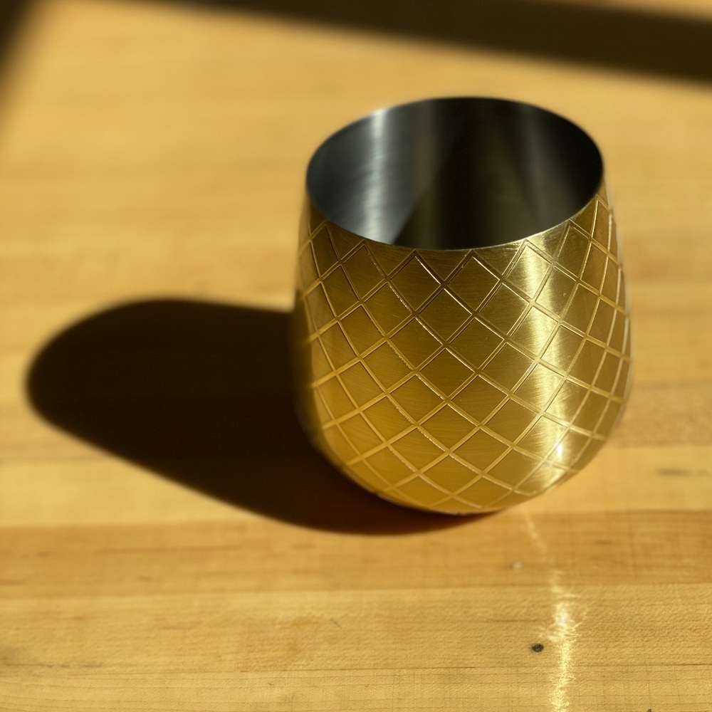 Brass Wine Glasses